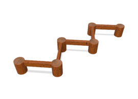 SNP-29 KliX NATURALplay Zig Zag Balance Beam